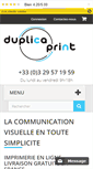 Mobile Screenshot of duplicaprint.com